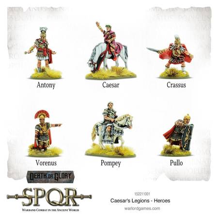 SPQR Caesar's Legions Heroes