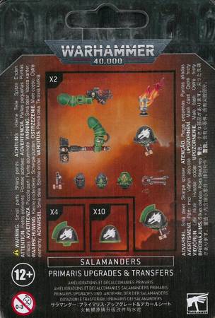 Salamanders Primaris Upgrades & Transfers