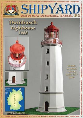 Shipyard Nr. 53 Dornbusch Lighthouse 1888