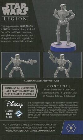 Star Wars Legion Super Tactical Droid Commander Expansion