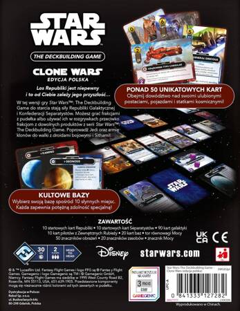 Star Wars The Deckbuilding Game Clone Wars (edycja polska) (Rebel)