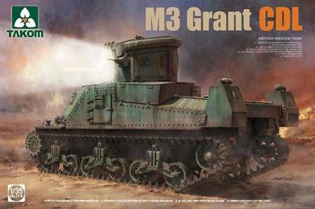 Takom 2116 M3 Grant CDL British Medium Tank