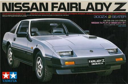 Tamiya 24042 Nissan Fairlady Z 300ZX 2 seater model plastikowy do sklejenia i pomalowania