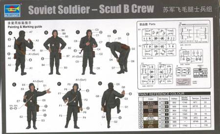 Trumpeter 00434 Soviet Soldier Scud B Crew