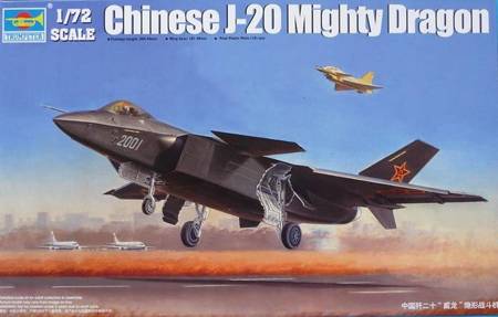 Trumpeter 01663 Chinese J-20 Mighty Dragon