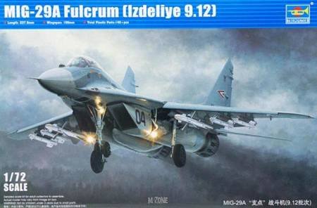 Trumpeter 01674 Mig-29A Fulcrum (Izdeliye 9.12)