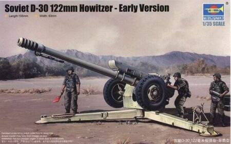 Trumpeter 02328 Soviet D-30 122mm Howitzer - Early