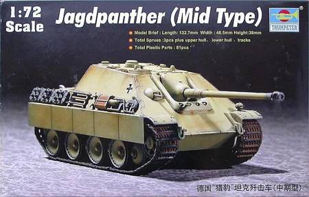 Trumpeter 07241 Jagdpanther Mid Type