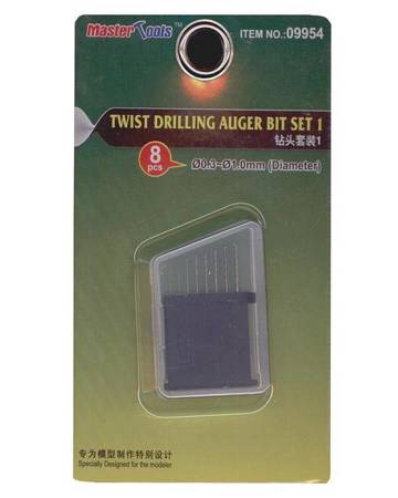 Trumpeter 09954 Twist Drilling Auger Bit Set 1