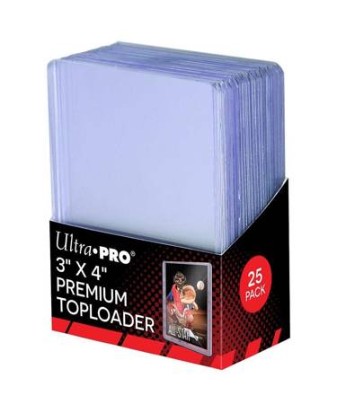 Ultra-Pro Toploader 3"x4" - Premium