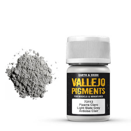 Vallejo Pigments 73113 Light Slate Grey