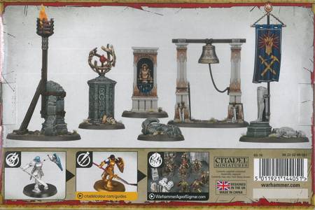 Warhammer Age of Sigmar Realmscape Objective Set - znaczniki