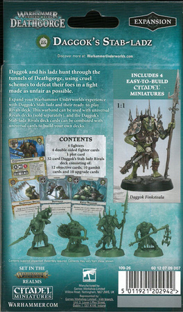 Warhammer Underowlds Daggok's Stab-Ladz