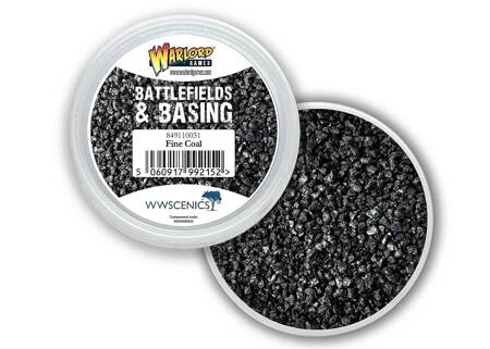 Warlord Battlefields&Basing Fine Coal węgiel (180 ml)