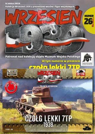 Wrzesień 1939 nr 26 Czołg Lekki 7TP 1939