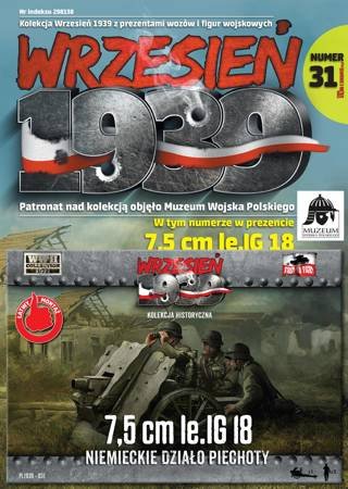 Wrzesień 1939 nr 31 7,5 cm le.IG 18