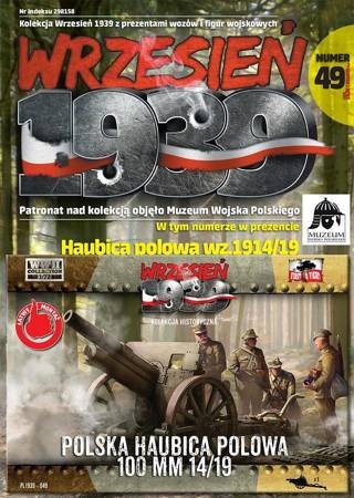 Wrzesień 1939 nr 49 Polska haubica polowa 100 mm  