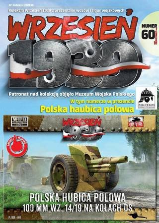 Wrzesień 1939 nr 60 Polska haubica polowa 100mm 