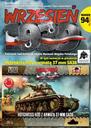 Wrzesień 1939 nr 94 Hotchkiss H35 z 37 mm SA38