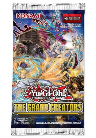 Yu-Gi-Oh! The Grand Creators booster
