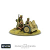 Bolt Action German Afrika Korps 7.5cm LeIG 18 Light Artillery