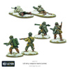 Bolt Action WWII US Army Weapons Teams (Winter) + 3 kości rozkazów