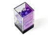 Kości zestaw RPG Chessex 27577 Borealis Purple/White