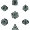 Kości zestaw RPG Chessex Opaque Dark Grey/Black