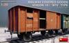 MiniArt Railway Covered Goods Wagon 18T "NTV" T.