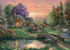 Puzzle 1000 Thomas Kinkade Romantyczny weekend (Schmidt)