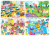 Puzzle 20+40+60+80 el. Dzień w szkole (Educa)