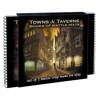 Towns & Taverns Books of Battle Mats RPG - 2 księgi map taktycznych