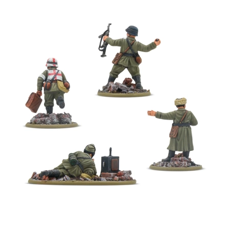 Bolt Action German Veteran Infantry HQ