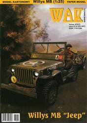 WAK 4/13 Samochód terenowy Willys MB Jeep