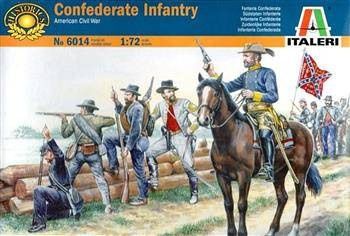 Italeri 6014 Confederate infantry
