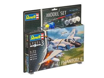Revell 63941 F-4J Phantom II model set zestaw plastikowy do sklejenia i pomalowania