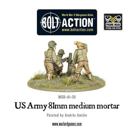 Bolt Action US Army 81 mm Medium Mortar Team