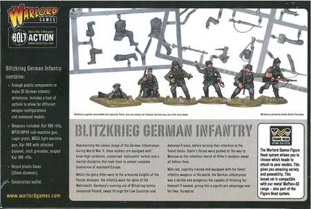 Bolt Action WWII Blitzkrieg German Infantry