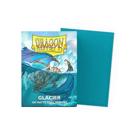Koszulki Standard Dragon Shield Matte Dual Glacier (100 sztuk)