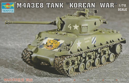 Trumpeter 07229 M4A3E8 Tank Korean War