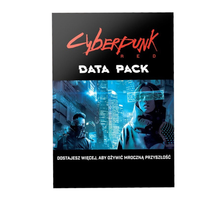 Cyberpunk RED RPG Data Pack z Ekranem Mistrza Gry