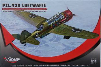 Mirage Hobby 481311  PZL.43A Luftwaffe