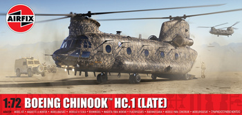 Airfix 06024 Boeing Chinook HC.1 (Late) model plastikowy do sklejenia i pomalowania
