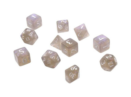Komplet kości RPG Eclipse Smoke Grey (UltraPro)