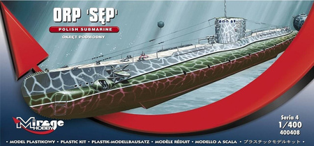 Mirage Hobby 400408 ORP Sęp model plastikowy do sklejenia i pomalowania