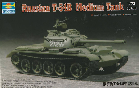 Trumpeter 07282 Russian T-54B Medium Tank