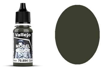 Farba Vallejo Model Color 108 70894 Cam. Olive-Russian Green