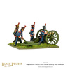 Black Powder Napoleonic War French Line Horse Artillery With Howitzer 