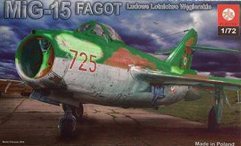 Plastyk S-068 MiG-15 Fagot Ludowe Lot. Węgierskie
