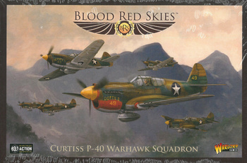 Blood Red Skies U. S. Curtiss P-40 Warhawk Squadron